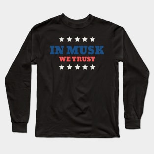 Elon Musk Long Sleeve T-Shirt